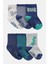 Erkek Bebek Desenli 6lı Çorap 1