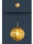 Loş Işıklı Cam Gold Modern Tavan Sarkıt Avize 1