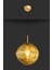 Loş Işıklı Cam Gold Modern Tavan Sarkıt Avize 3