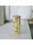 Bambu Kapaklı Cam Pipetli Kupa 650 ml | M1 3