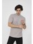 Unisex Bisiklet Yaka Slim Fit T-Shirt- Taş 3
