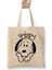 Snoopy Cute Smile Snoopy Beyaz Bez Çanta Uzun Saplı Alışveriş Çantası Plaj Çantası 1