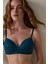 Petrol Yeşili Cosy Dantelli Balensiz Dolgusuz Sütyen 3