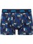 U.s. Polo Lisanslı 3lü Boxer 80509 4