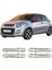 Citroen C1 Uyumlu 2005 Ve Üzeri Krom Kapı Kolu 4 Kapı Paslanmaz Çelik 2