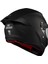 Motosiklet Kask Full Face Ece 22.06R Fenix Solid A1 Mat Siyah Motor Kaskı 4