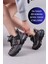 REPS Tokalı Süet Paraşüt Garnili Sneakers SİYAH 6