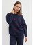 3 Iplik Kalp Nakışlı Oversize Sweatshirt 1