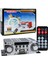 YW-191L 12 Volt 100 Watt Motosiklet Bluetooth Amfi Usb/sd 2 Kanal Pazarcı - Anfi (125X95X40MM) 6