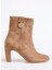Deri Camel Kadın Topuklu Bot Owen-Lauren 1