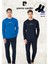 Erkek Giyim %100 Pamuk Uzun Kollu Saks Mavi & Lacivert Iki Adet Pijama Takımı L1.PC.6101.002 1