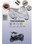 Gri Arka Çanta Uyumlu Yamaha Tmax 560 Uyumlu Motor Brandası, Koruyucu Örtü 1