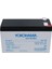 YH-127.0 12 Volt 7 Amper Akü (150x65x90 mm) 6
