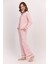 Kadın Gömlek Yaka Modal Pamuk Kutulu Pijama Takımı WV.6.L.0E0Y1M 2