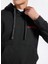 Kapüşon Yaka Siyah Erkek Sweatshırt 12284013_JORINWOOD Wash Sweat Hood 4