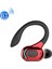 F8 Kulağa Monte Spor Bluetooth Kulaklık Kırmızı (Yurt Dışından) 3