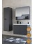 Napoli 80 cm Mdf Banyo Dolabı Seti + Boy Dolabı 8