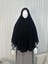 Sultanbaşlı Sufle Medine Ipeği Tek Parça Çarşaf Üst Siyah Renk Jilbab,abaya,hijab ( Hac ve Umre Için 3