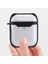 Apple Airpods 1. ve 2. Nesil Uyumlu Buzlu Transparan Renkli Çizgili Kılıf Bumper Koruma Kabı Hybrid 3