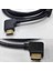 Hdmı L Tipi 90 Derece Kablo HDMI L Sağ Açılı Kablo 1.5m 2