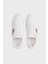 Hakiki Deri Logolu Bağcıklı Sneaker Ayakkabı Bayan Ayakkabı FW0FW09001 Ybs 5