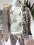 Kız Bebek Leoparlı Kadife Üçlü Takım ( Çıtçıtlısweatshirt+Kadifeyelek+Pantolon) 7