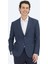 Lacivert Mikro Modern Fit %100 Yün Ceket 1