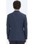 Lacivert Mikro Modern Fit %100 Yün Ceket 5