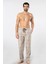 Erkek Dokuma Pijama Tek Alt 2240/BEJ 3 1