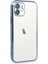 iPhone 12 Kılıf Lensli Silikon - Açık Mavi - MRS9905-1307 3