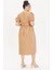 Kemerli Poplin Elbise 10