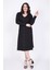 Önden Düğmeli A Kesim Elbise 1
