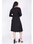 Önden Düğmeli A Kesim Elbise 6
