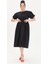 Kemerli Poplin Elbise 3