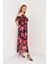 Volanlı Maxi Elbise 4
