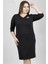 Broşlu Punto Elbise 5