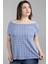 Omuzu Açık Desenli Tişört 1