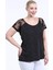 Dantelli Kısa Kol Tişört 5