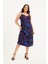 İp Askılı Midi Elbise 1