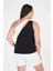Tek Omuzlu Ribanalı Crop Top 10