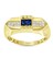 Renkli Taşlı Altın Yüzük - 14K 22