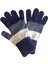 Garson Beden Erkek Çocuk Eldiven Lacivert Beyaz - 8-12 Yaş 3
