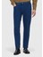 Mavi Düz Slim Fit Denim Pamuk Karışımlı Pantolon 2