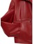 Dolores Kadın Kırmızı Devrik Yaka Oversize Deri Ceket 25WGE5611R3 5