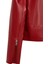 Dolores Kadın Kırmızı Devrik Yaka Oversize Deri Ceket 25WGE5611R3 7