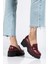 746-759 Bordo Yanki Yüksek Tabanlı Loafer Ayakkabı 2
