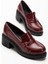 746-759 Bordo Yanki Yüksek Tabanlı Loafer Ayakkabı 4