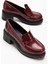 746-759 Bordo Yanki Yüksek Tabanlı Loafer Ayakkabı 5