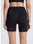 68951601 Traınıng Hw Pocket Short T Siyah Lastikli Bel Slim Fit Düz Kadın Şort 5
