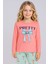 Kız Çocuk Pretyy Baskılı Uzun Kollu %100 Pamuklu Pijama Takımı 3